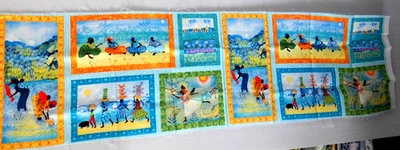 LOTE 4 PIEZAS IMPRESIÓN AFRICANA Tela Algodón Estampado  Foto 1 de 4