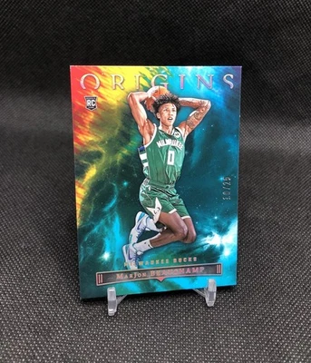 2022-23 Origins MarJon Beauchamp /25 TURQUOISE COLOR MATCH SSP Rookie Card #94 - Image 1 of 4