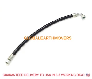 JCB BACKHOE- HOSE 3/8BSP 550 MM STRT/ ELBOW END (PART NUMBER: 612/04100) - Picture 1 of 6