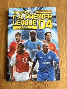 Merlin’s FA Premier League 2004 Completed Official Sticker Collection - Picture 1 of 10