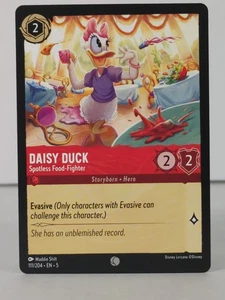 Daisy Duck - Combatidor de comida impecable - Cielos brillantes - 111/204 - Casi nuevo - G - Imagen 1 de 4