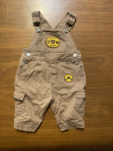 Mono Bears Boys en muy buen estado “Happy Bears” Little Wonders talla 3-6 meses caqui años 90 - Imagen 1 de 12