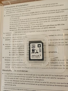 2018-2022 CHEVY GMC NAVIGATION SD CARD 8677 5531 OEM - Picture 1 of 4