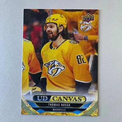 2024 Upper Deck Series 1 #C-38 Thomas Novak UD Canvas - Image 1 of 2