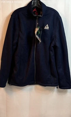 Chaqueta polar Gerry azul marino Basecamp cremallera completa - talla XL Foto 1 de 4