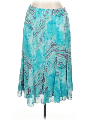 Falda informal verde Lane Bryant para mujer 14 Plus Foto 1 de 2