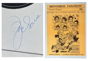 Programa de Boxeo Firmado Joe Louis 1963 De Colección Emile Griffith vs Luis Rodríguez - Imagen 1 de 11