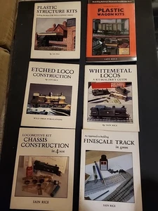 Approach To Building Finescale Track In 4mm  Iain Rice  6 Book Lot Plastic Wagon - Imagen 1 de 16