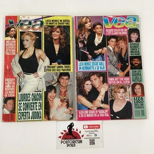 1993 TV GUIDE MAGAZINE REVISTA VEA #1253 & #1254 PUERTO RICO PR LOURDES CHACON - Picture 1 of 8