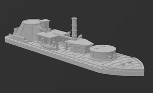 USS Neosho - Union - Maßstab 1:600 - Schiffe - Segelboote - Age of Sail - Bild 1 von 2