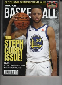 REVISTA DE BALONCESTO STEPH CURRY GOLDEN STATE WARRIORS MAYO 2018 BECKETT - Imagen 1 de 1