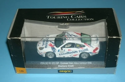 Coche de carreras diecast Porsche 996 911 GT3 1998 SuperCup #20 escala 1/43 4" Onyx XCL012 Foto 1 de 4