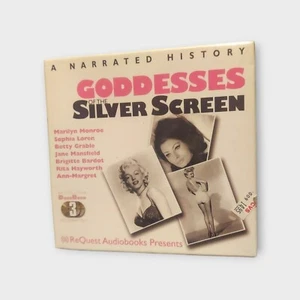 Goddesses of the Silver Screen CD Brand New Factory Sealed Audiobook 3 Discs - Picture 1 of 3
