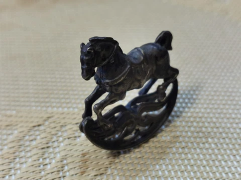 VINTAGE RARE SOLID SILVER collectible figure Cover