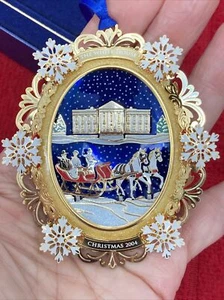 2004 LA CASA BIANCA ASSO STORICO. ORNAMENTO NATALIZIO - NUOVO CON SCATOLA - Foto 1 di 12