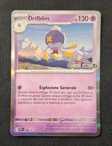 Pokemon TCG - Drifblim - SVP Promo 135 Holo STAFF Stamped ITA - Imagen 1 de 2