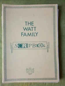 THE WATT FAMILY Katalog - Scrapbook 1994 Carla BLEY - Michael MANTLER - Bild 1 von 1
