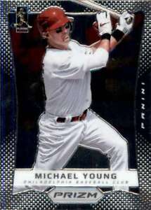2012 Panini Prizm #119 Michael Young  Philadelphia Phillies Baseball