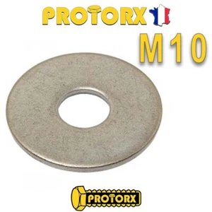 EXTRA WIDE FLAT WASHER M10 x (5 to 20pcs) | (10.5mm x 36mm x 2mm) stainless steel - Picture 1 of 5