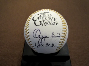 OZZIE SMITH 13 X GOLD GLOVES CARDINALS HOF SIGNED AUTO G.G. BASEBALL MLB BEAUTY - Picture 1 of 3
