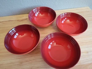 LeCreuset Cerise Cereal Bowl set (4 pcs) - Picture 1 of 6