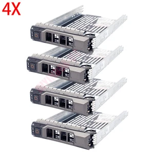 Pack de 4 plateaux caddy remplaçables à chaud Dell 3,5 pouces LFF SAS SATA pour Dell PowerEdge T320 F238F - Photo 1/7
