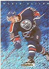1995-96 Leaf Limited Oilers Hockey Card #89 David Oliver