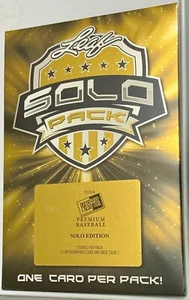 🔥⚾️ BRAND NEW BATCH💥2024 Leaf Press Pass Solo Edition RC, Vets & Autos ⚾️🔥 - Picture 1 of 46