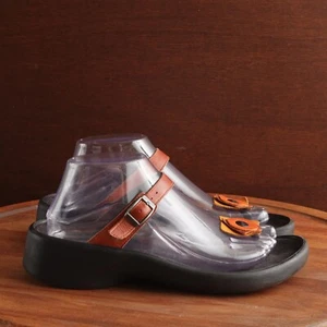 Birkenstock Tatami Sandals WMS SZ EU 39 US 8-8.5 Slide Toe Post Summer Shoe READ - Picture 1 of 16