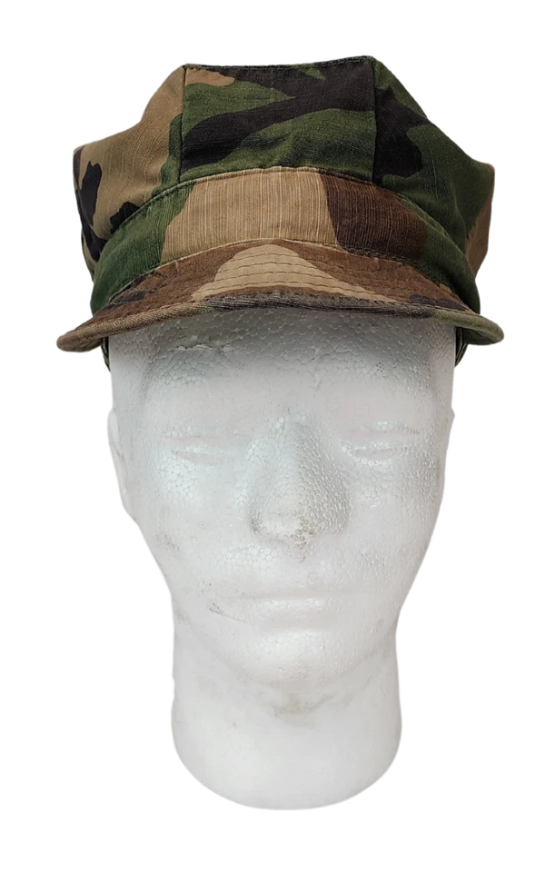 Used Serviceable Woodland Patrol Cap *mocinc.1982* - Image 1 of 1