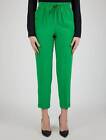 Kiton Green Silk Pants DK204 Women