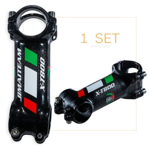MTB Road Bike Handlebar Stem 6 Degree Bicycle Cycling Carbon Fiber 60mm-130mm - Picture 1 of 8