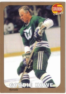 Stadion Cards 2001 Hockey GOLD Redemption Legend Gordie Howe #P001 - Picture 1 of 1