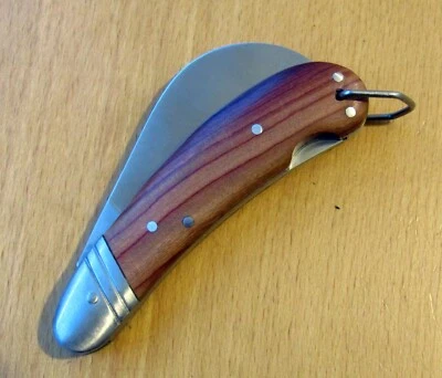 Baumschulhippe, Gartenmesser, Arbeitsmesser m. Hakenklinge, Taschenmesser,Messer - Bild 1 von 4