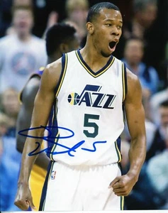 Rodney Hood Autographed 8x10 Utah Jazz Free Shipping #S2542 - Picture 1 of 1