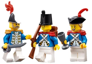 LEGO Minifigure Admiral Soldier Govenor 10320 Eldorado Fortress NEW - Picture 1 of 7
