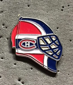 Montreal Canadiens Goalie Mask NHL Hockey Pin - Imagen 1 de 1