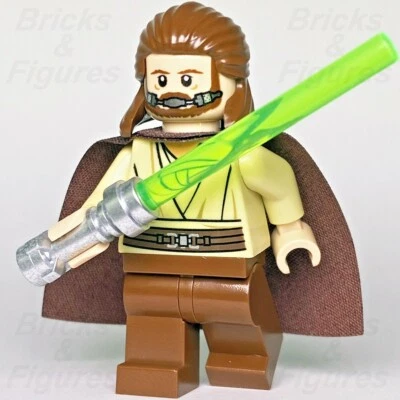 LEGO® Star Wars Qui-Gon Jinn Minifigura Aparato Respiratorio Maestro Jedi 9499 Foto 1 de 3