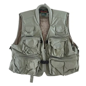 Bushline Outdoor Fishing Vest Utility Multi Pocket Fly Hunting L/G - Picture 1 of 7