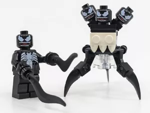 LEGO Superheroes: Venom Minifigure with Symbiote Creature - Picture 1 of 6