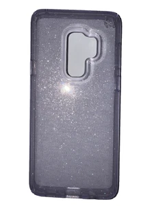 Speck Presidio Clear + Glitter Case for Samsung Galaxy S9+ - Purple - Picture 1 of 1