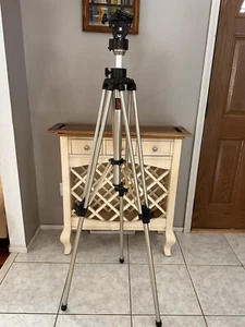 Bogen Manfrotto 3063 Camera Head + 3046 Professional Tripod And Plate. - Picture 1 of 12