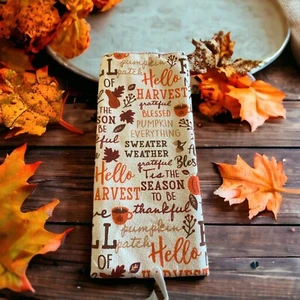 Toalla de cocina Hello Harvest otoño 100% poliéster agradecido bendito agradecido agradecido - Imagen 1 de 1