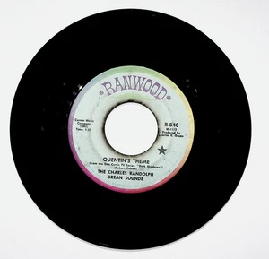 Charles Randolph Grean Sounde – Quentin's Theme 7" Single 1969 Ranwood - Picture 1 of 2