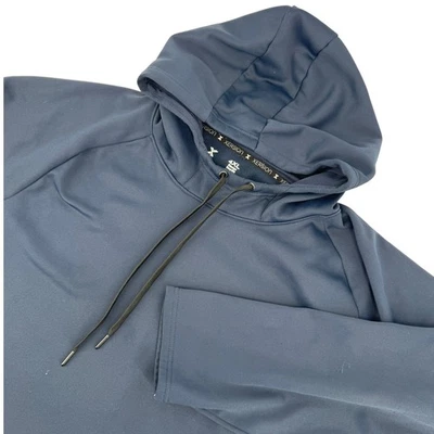 Sudadera con capucha polar de secado rápido Xersion para hombre 4XL azul marino suéter deportivo bolsillos Foto 1 de 4
