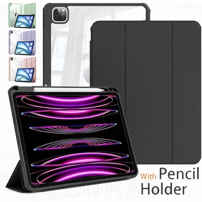 Hülle für iPad 10 9 8 7 6 Gen Air 11" Pro 11" 2024 Tasche Cover mit Stifthalter - Bild 1 von 4