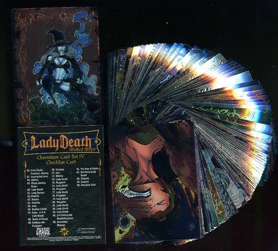 LADY DEATH Series 4 Wicked Ways Single Cards - You Pick -  Krome, 1997 - Image 1 of 2