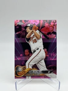 2018 Topps chrome pink refractor Trey Mancini Orioles 142 - Bild 1 von 2