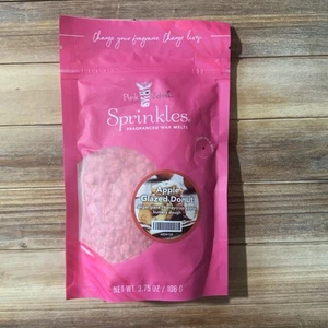 Pink Zebra Sprinkles Apple Glazed Donut 3.75 oz Unopened Bag Home Fragrance - Picture 1 of 2