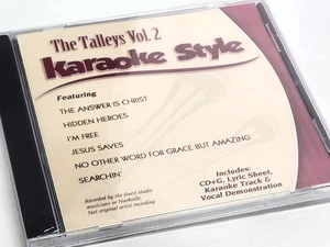 The Talleys Trio Volumen 2 Christian Karaoke Estilo NUEVO CD+G Daywind 6 Canciones - Imagen 1 de 1